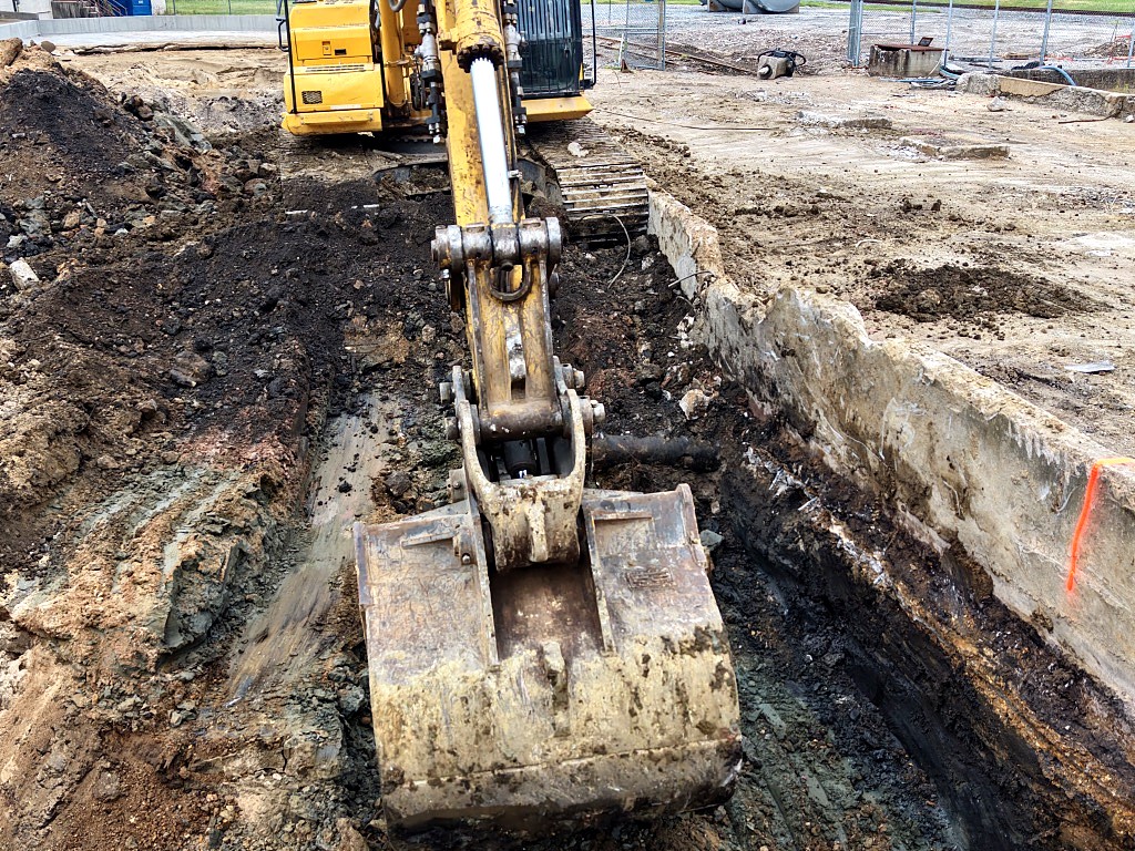 Excavation and site restoration